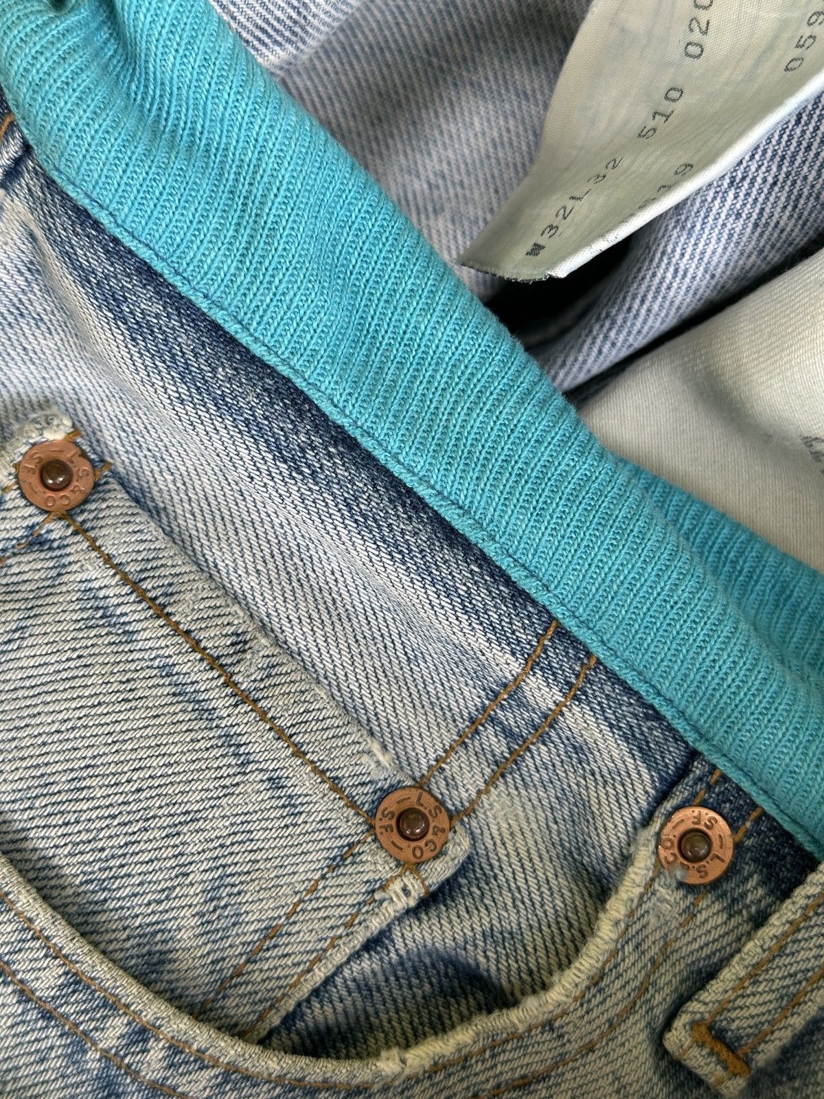 Japanese Brand Levis 💥 Denim Levis Jogger Pants Fashion💥 Size US 32 / EU 48 - 12 Thumbnail