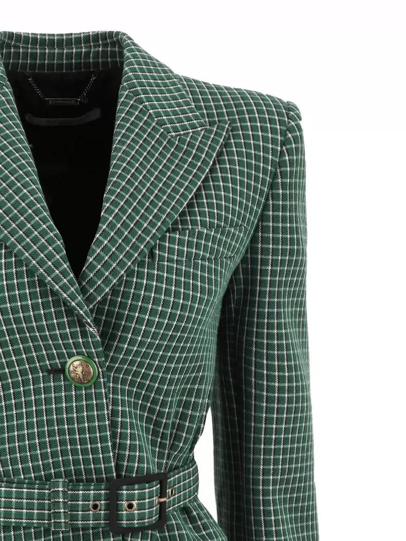 Givenchy Givenchy Green checkered blazer Size US XS / EU 42 / 0 - 4 Thumbnail