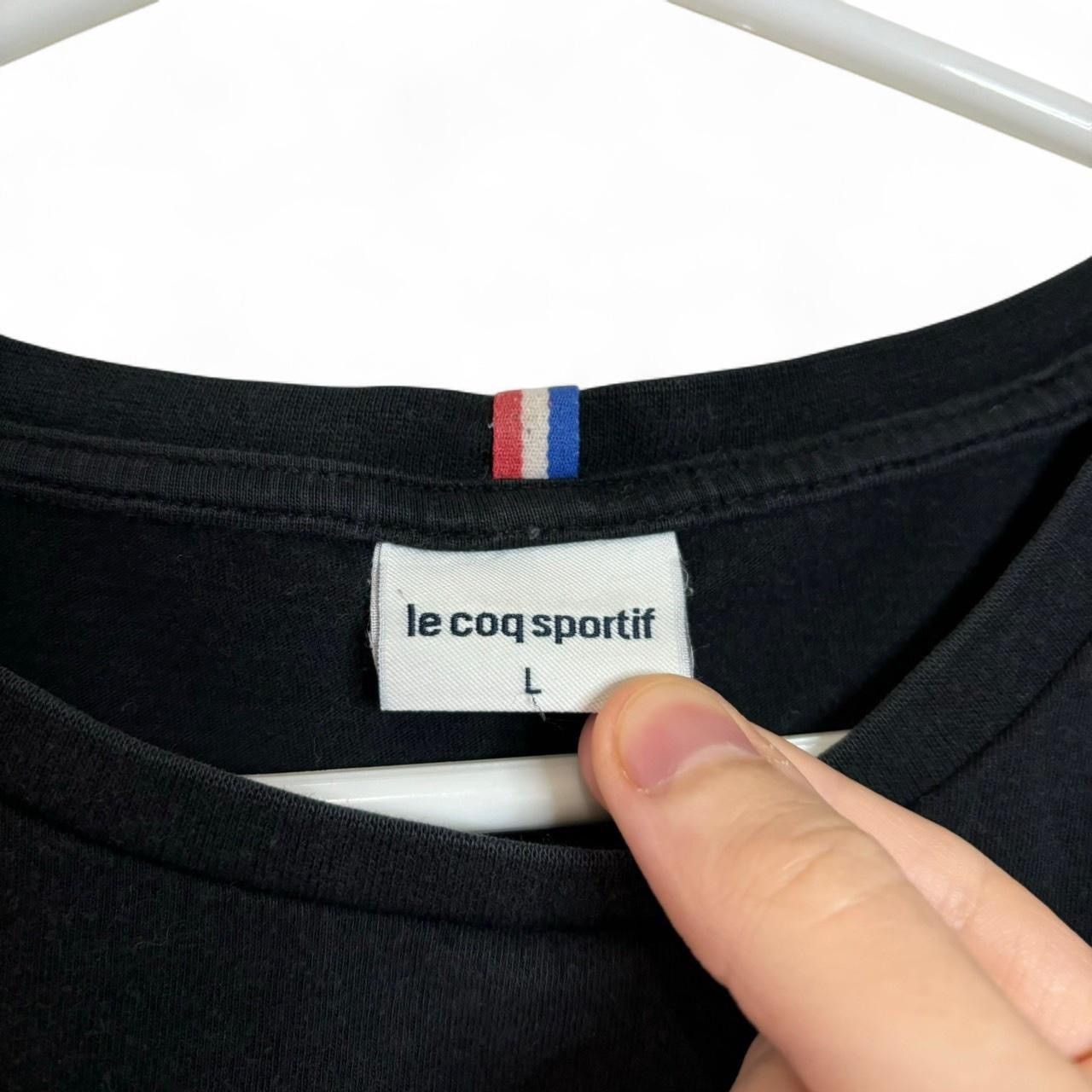 Le Coq Sportif Le Coq Sportif Black Embroidered Logo Tee Size US L / EU 52-54 / 3 - 3 Thumbnail