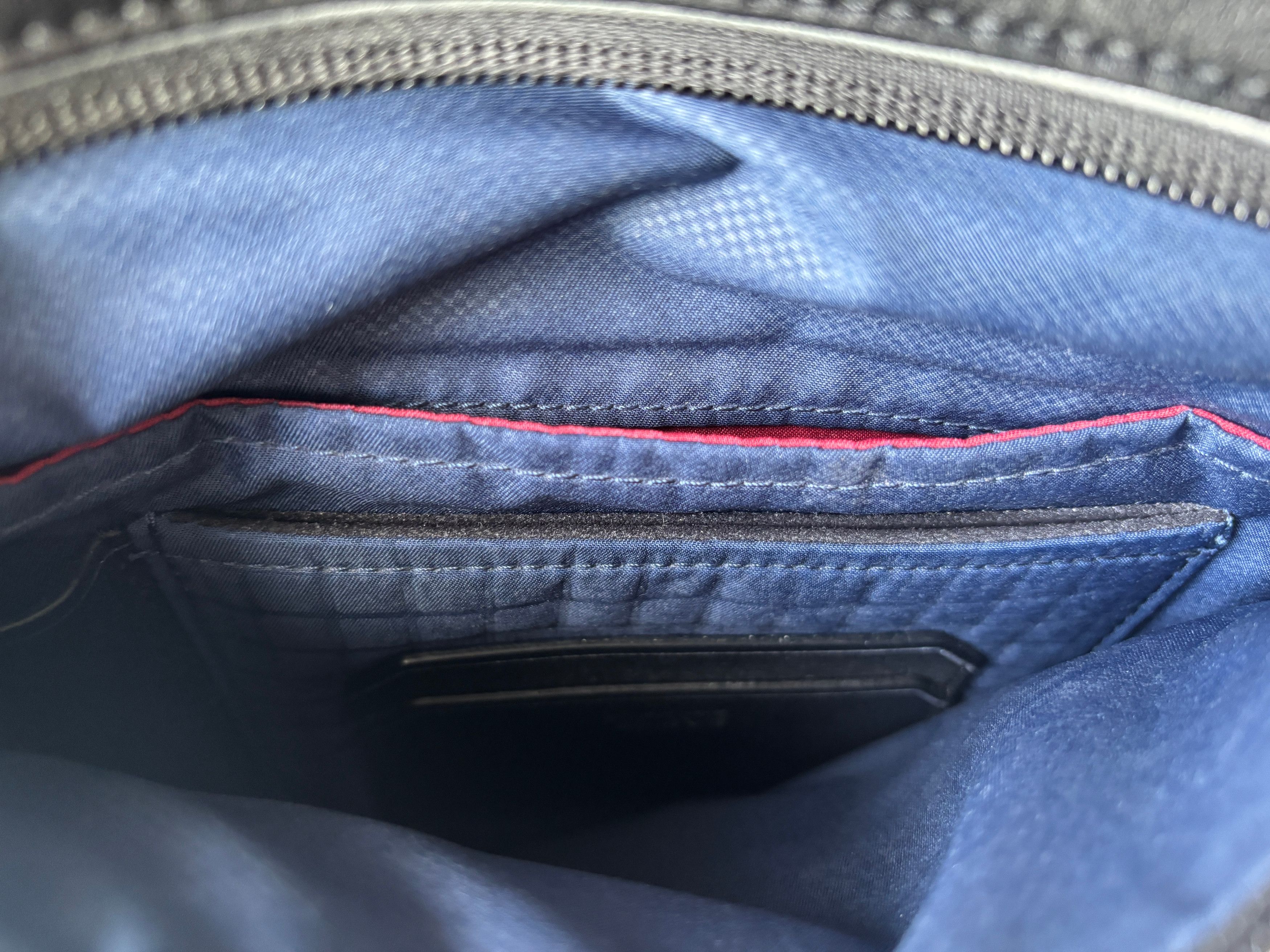 Tumi $400 Arrivé Lucas Nylon/ Leather Crossbody Messenger/ Sling Size ONE SIZE - 12 Thumbnail