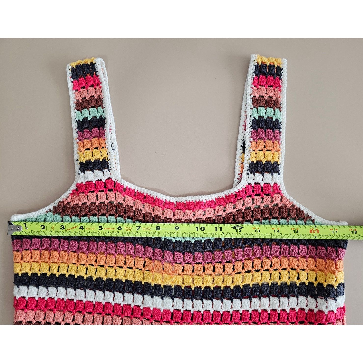 Marine Layer NWT Marine Layer Archive Fiona Crochet Dress Multi Stripe M Size M / US 6-8 / IT 42-44 - 7 Thumbnail