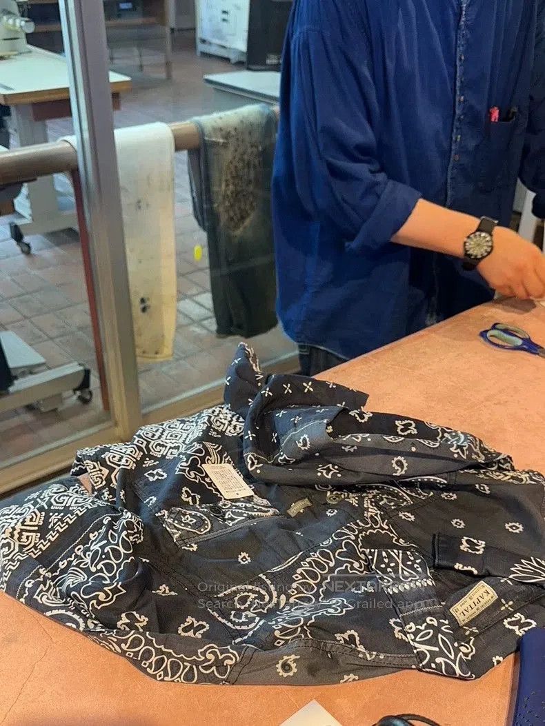 Kapital KAPITAL Hirata Kazuhiro Pure Cotton Cashew Flower Shirt . Size US L / EU 52-54 / 3 - 2 Thumbnail