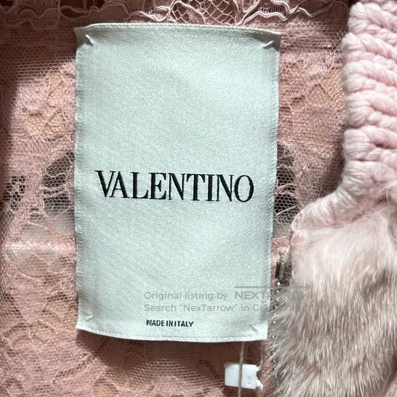 Valentino Valentino Sakura pink mink fur coat Size S / US 4 / IT 40 - 3 Thumbnail
