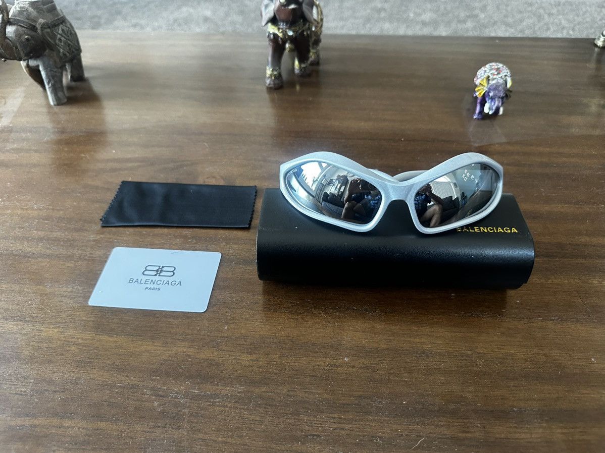 Balenciaga oval sunglasses