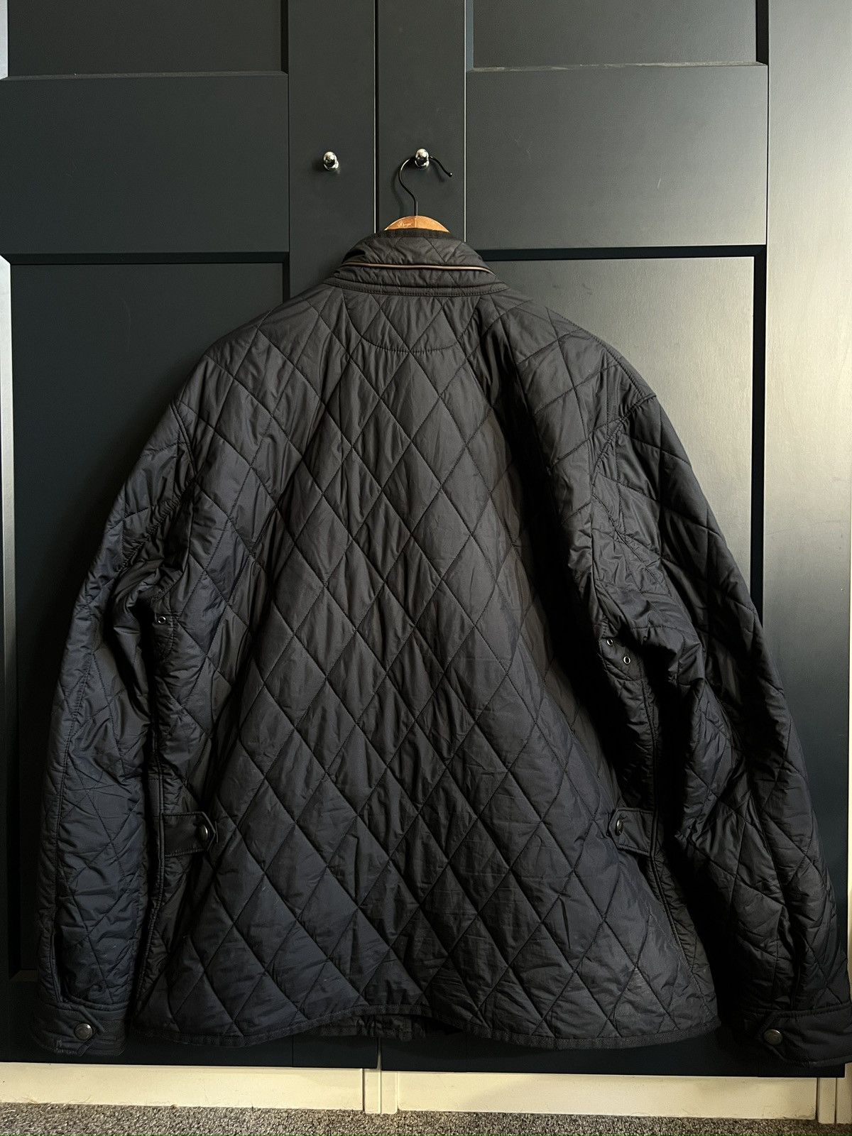 Polo Ralph Lauren Granatowa pikowana kurtka Polo Ralph Lauren Size US XL / EU 56 / 4 - 2 Thumbnail