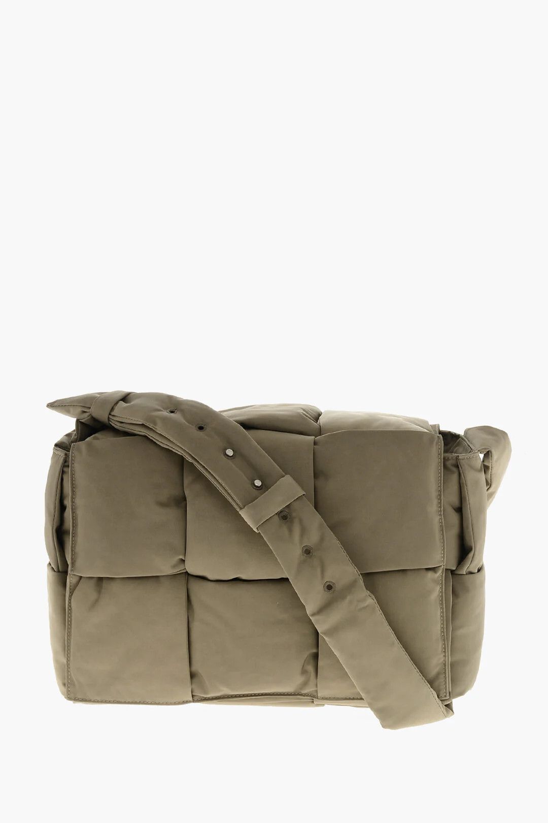 Bottega Veneta og1mm0426 Size: OS / Woven Fabric Shoulder Bag in Green Size ONE SIZE - 1 Thumbnail