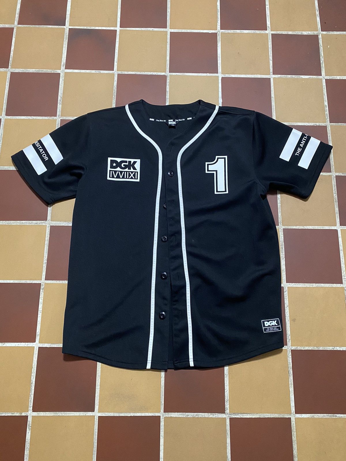 DGK × Vintage 🔥 Rare 🔥 DGK Jersey Y2K large Size US L / EU 52-54 / 3 - 1 Thumbnail