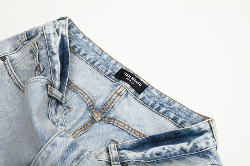 Japanese Brand American high street cleanfit flared straight leg jeans Size US 32 / EU 48 - 4 Thumbnail