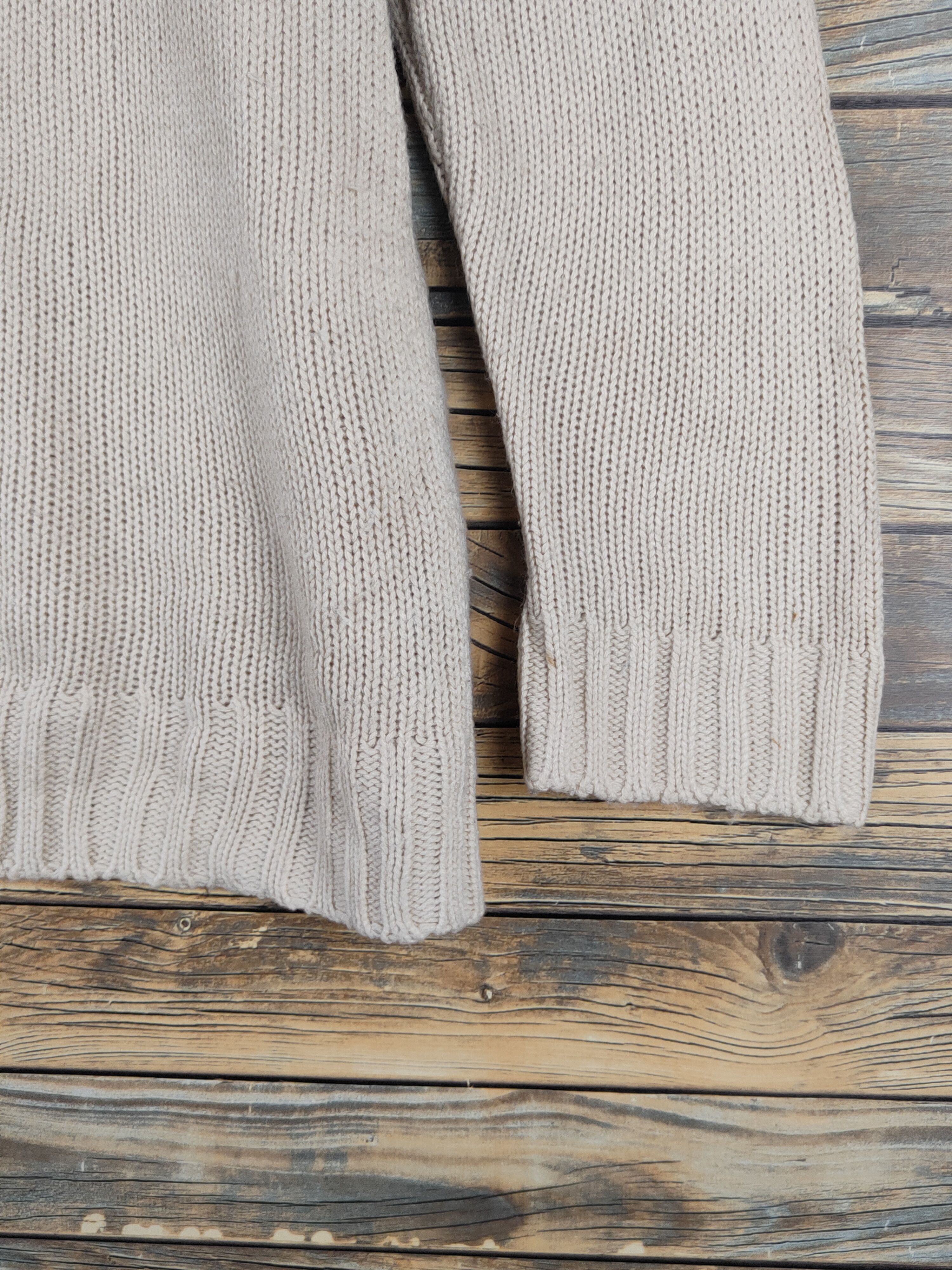 Homespun Knitwear × Japanese Brand Amical Ivory Knitwear Cardigan #W1557 Size M / US 6-8 / IT 42-44 - 6 Thumbnail
