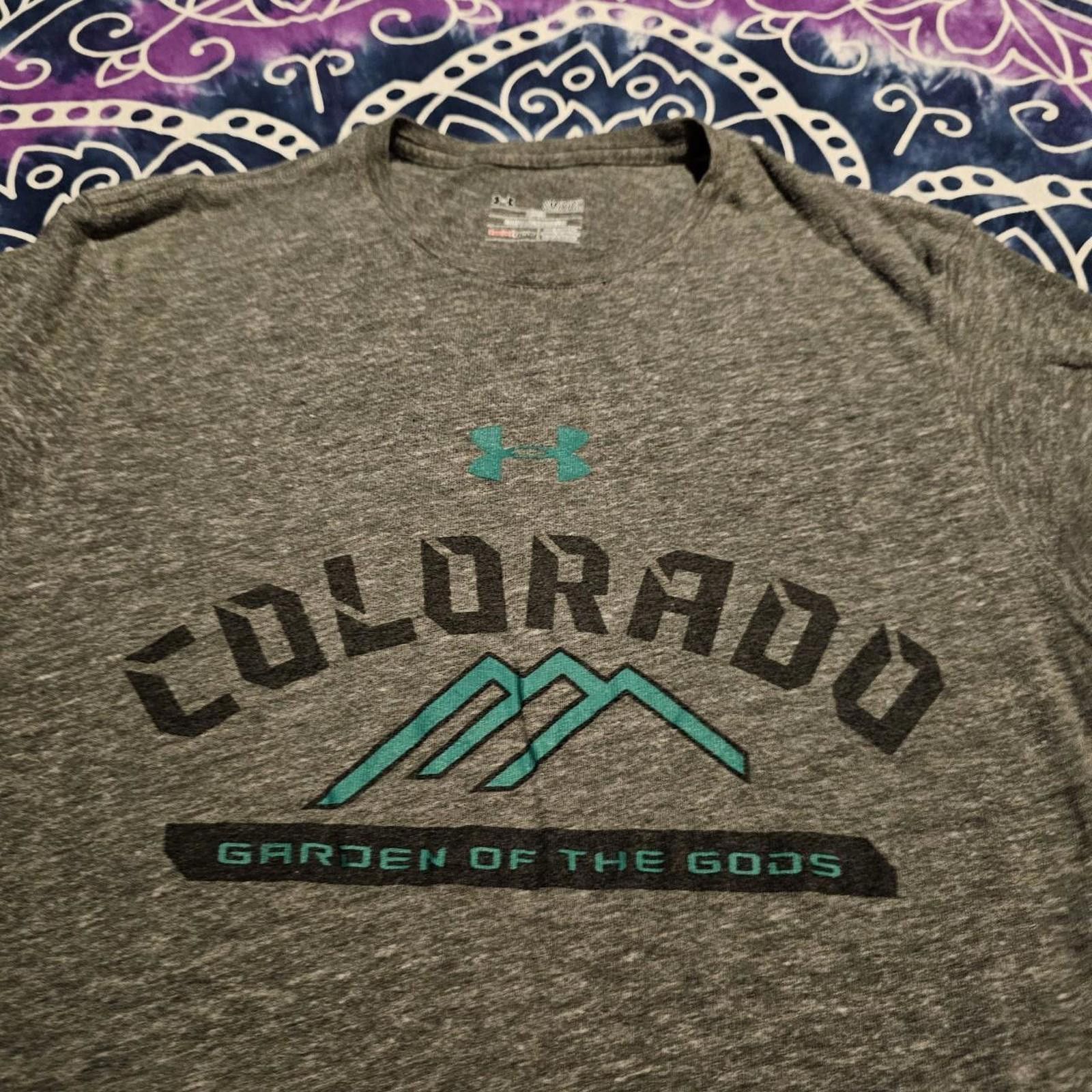 Under Armour Under Armour Men's Grey Colorado Garden of the Gods T-shirt Size US S / EU 44-46 / 1 - 2 Thumbnail