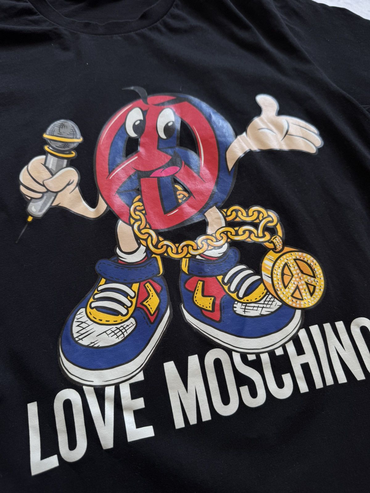 Moschino Moschino M&MS luxury big logo tee Size US S / EU 44-46 / 1 - 2 Thumbnail