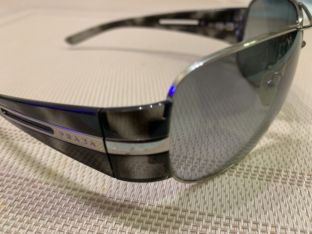 Prada Prada Aviator sunglasses SPR 59H Size ONE SIZE - 3 Thumbnail