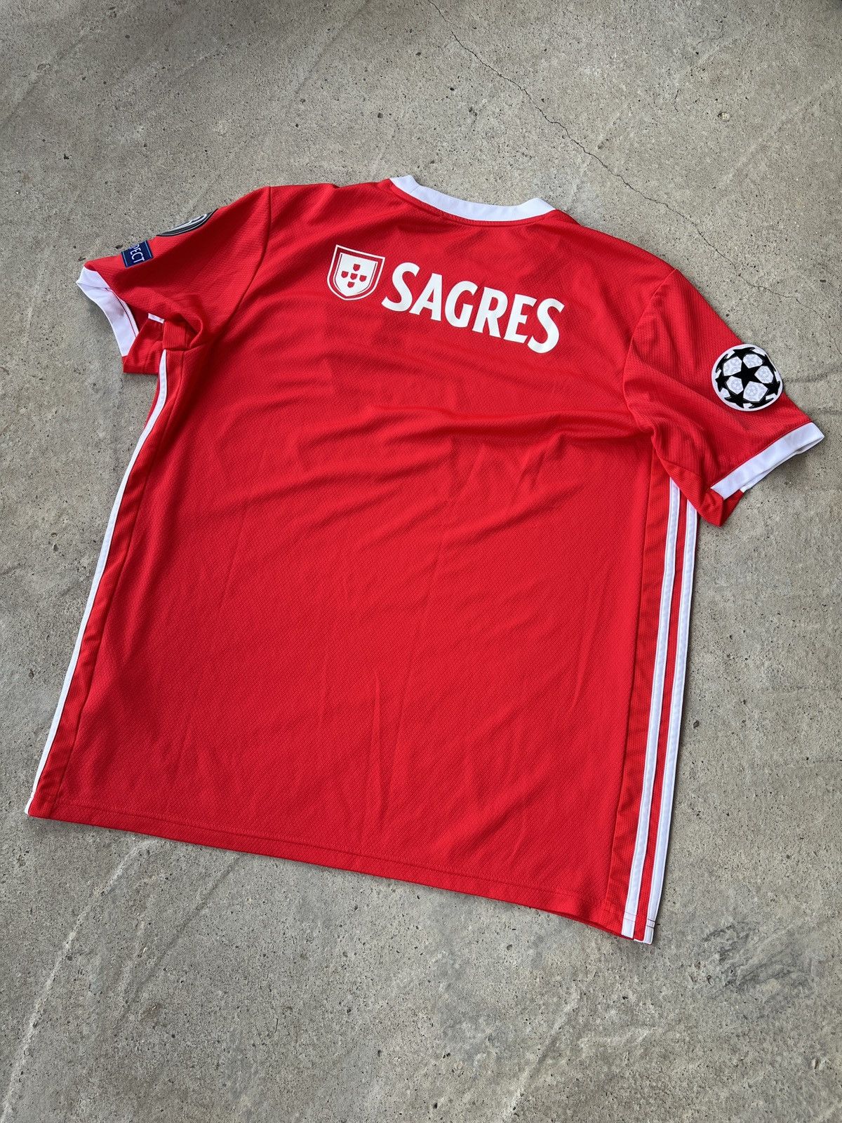 Adidas Adidas Benfica Champion League Jersey Size US XL / EU 56 / 4 - 4 Thumbnail