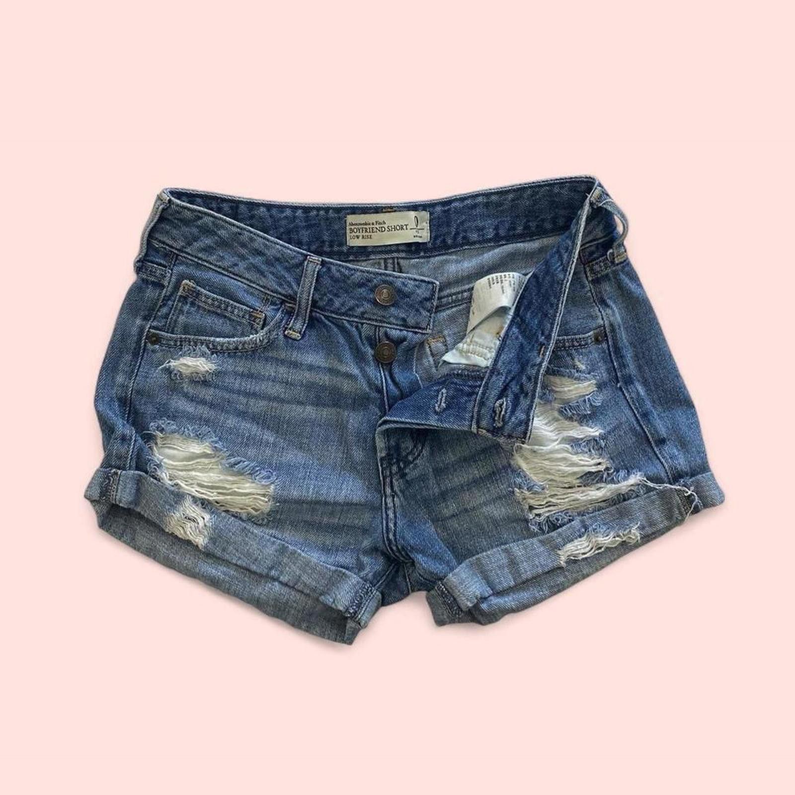 Abercrombie & Fitch Vintage Abercrombie&fitch - boyfriend shorts Size 25" / US 0 / IT 36 - 3 Thumbnail