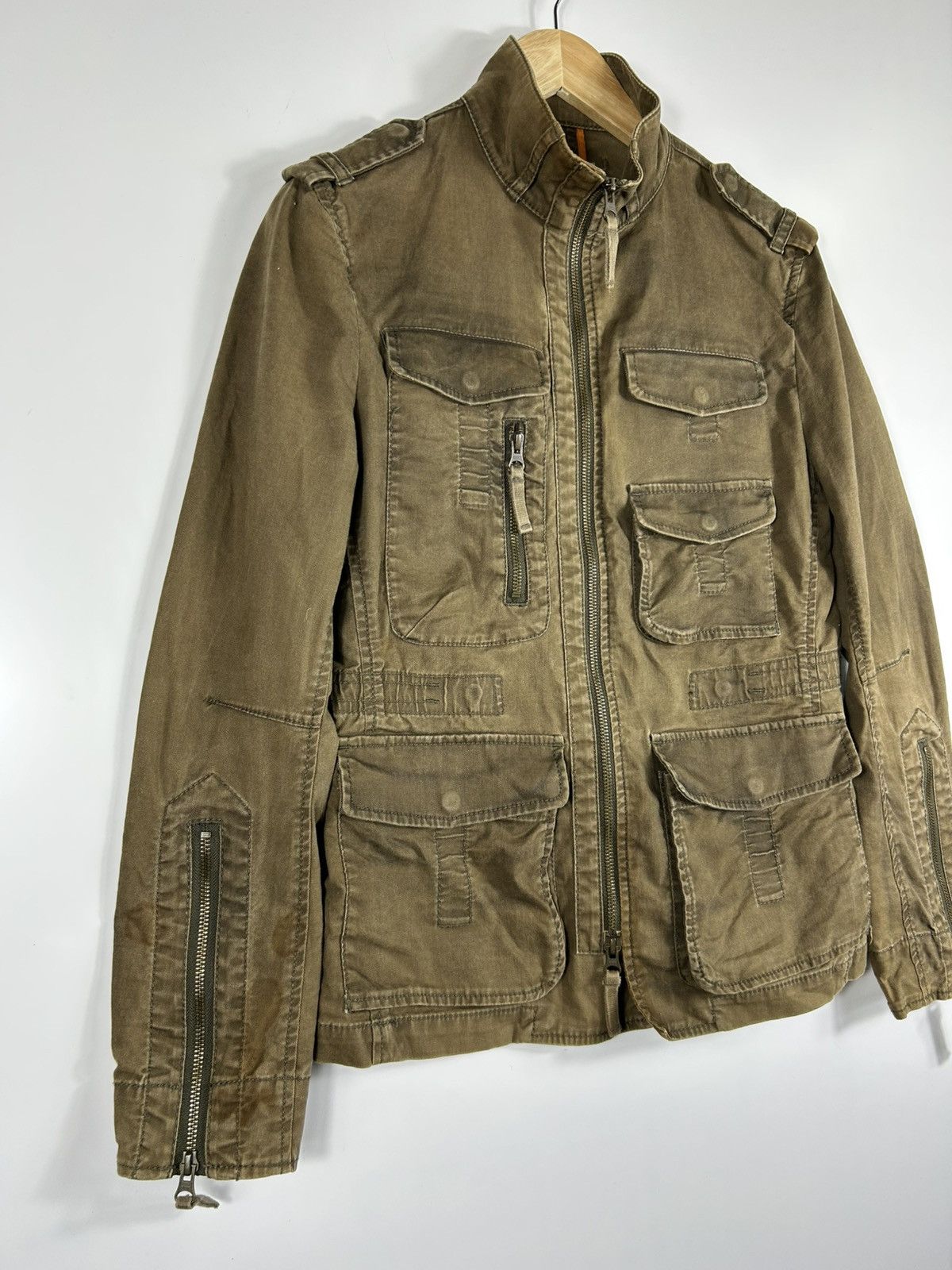 291295=Homme 🔥291295 Homme Rock N Work Style M65 Jacket Size US S / EU 44-46 / 1 - 2 Thumbnail