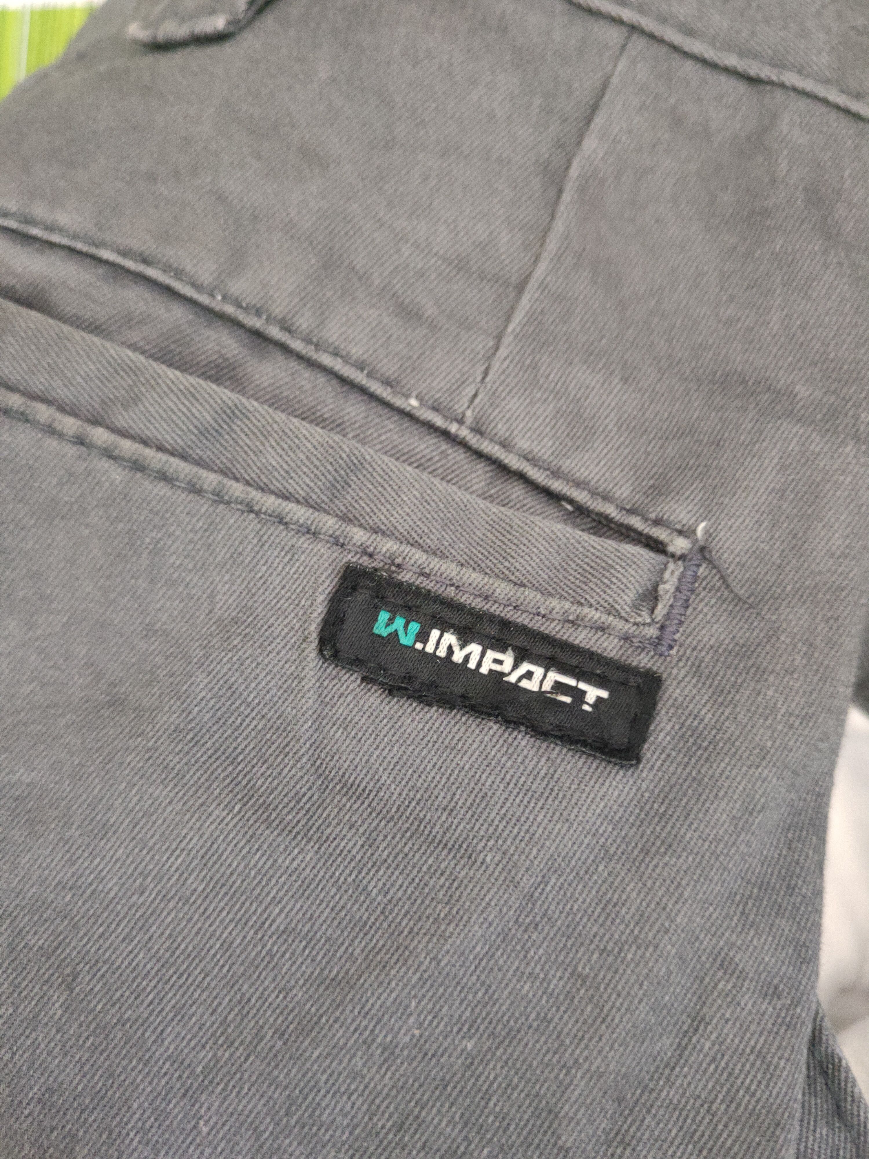 Japanese Brand DL W.impact Dark Gray Multipocket Cargo Pants #46-299 Size US 29 - 13 Thumbnail