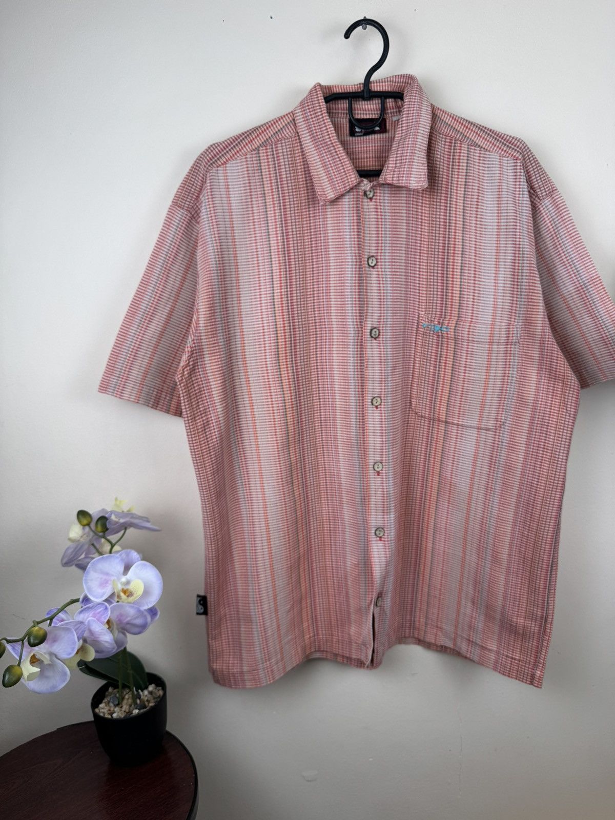 Other Vintage T & C Surf Designs T shirt XL Breathable Checked Red Size US XL / EU 56 / 4 - 4 Thumbnail