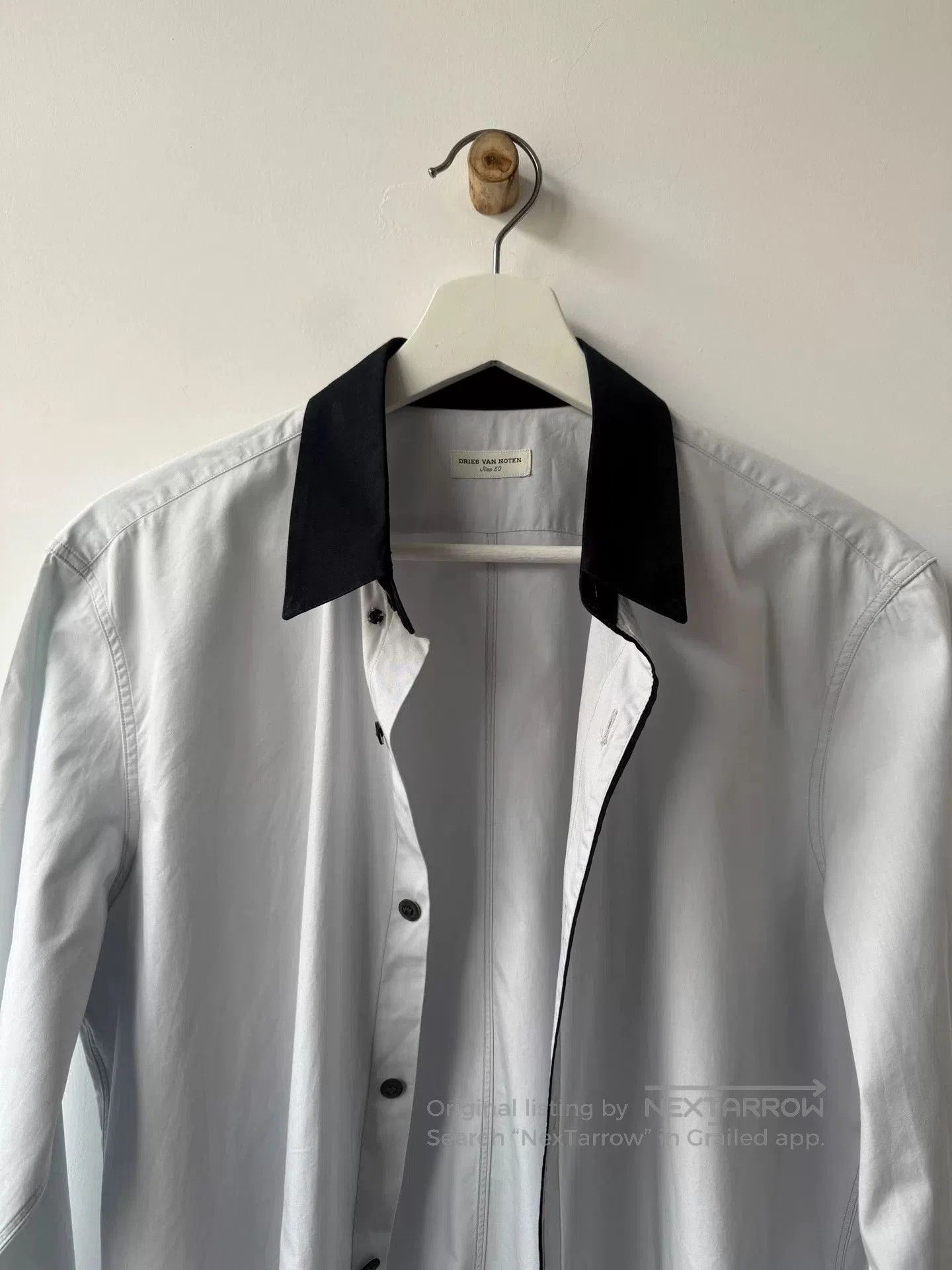 Dries Van Noten dries van noten black and gray shirt. Size US M / EU 48-50 / 2 - 3 Thumbnail