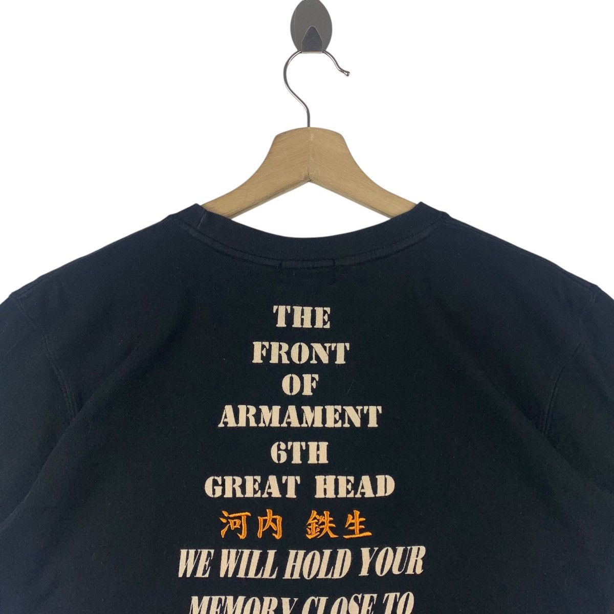 Vintage Vintage TFOA the crows big skull printed backhit tee Size US M / EU 48-50 / 2 - 10 Thumbnail