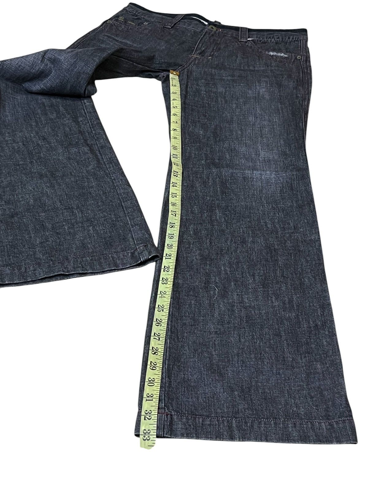 Japanese Brand JAPANESE BRAND KAMISHIMA CHINAMI YELLOW FLARED JEANS Size US 32 / EU 48 - 14 Thumbnail