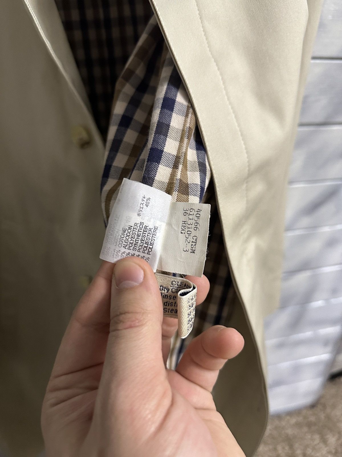 Aquascutum Rare Luxury Coat Aquascutum Vintage Nova Check Size US L / EU 52-54 / 3 - 11 Thumbnail