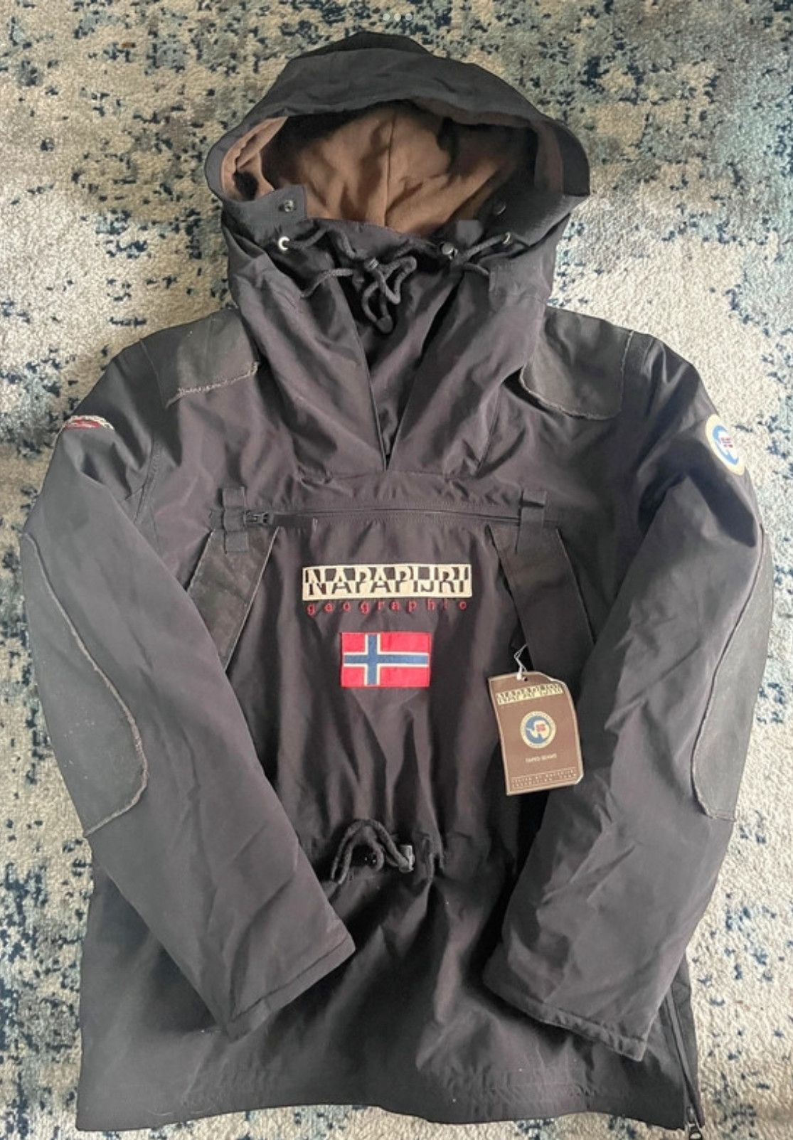Napapijri Veste Parka Napapijri Skidoo de 1990 Vintage Archive Size US S / EU 44-46 / 1 - 1 Thumbnail