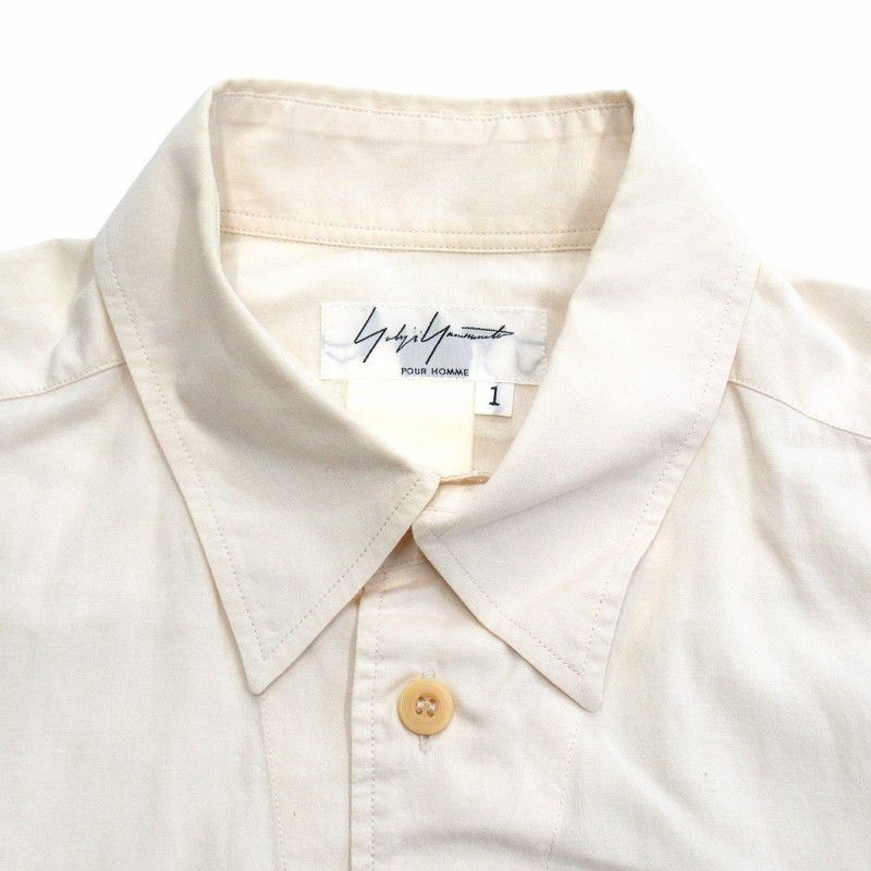 Yohji Yamamoto YOHJI YAMAMOTO POUR HOMME Cross Line Shirt Size US S / EU 44-46 / 1 - 5 Thumbnail