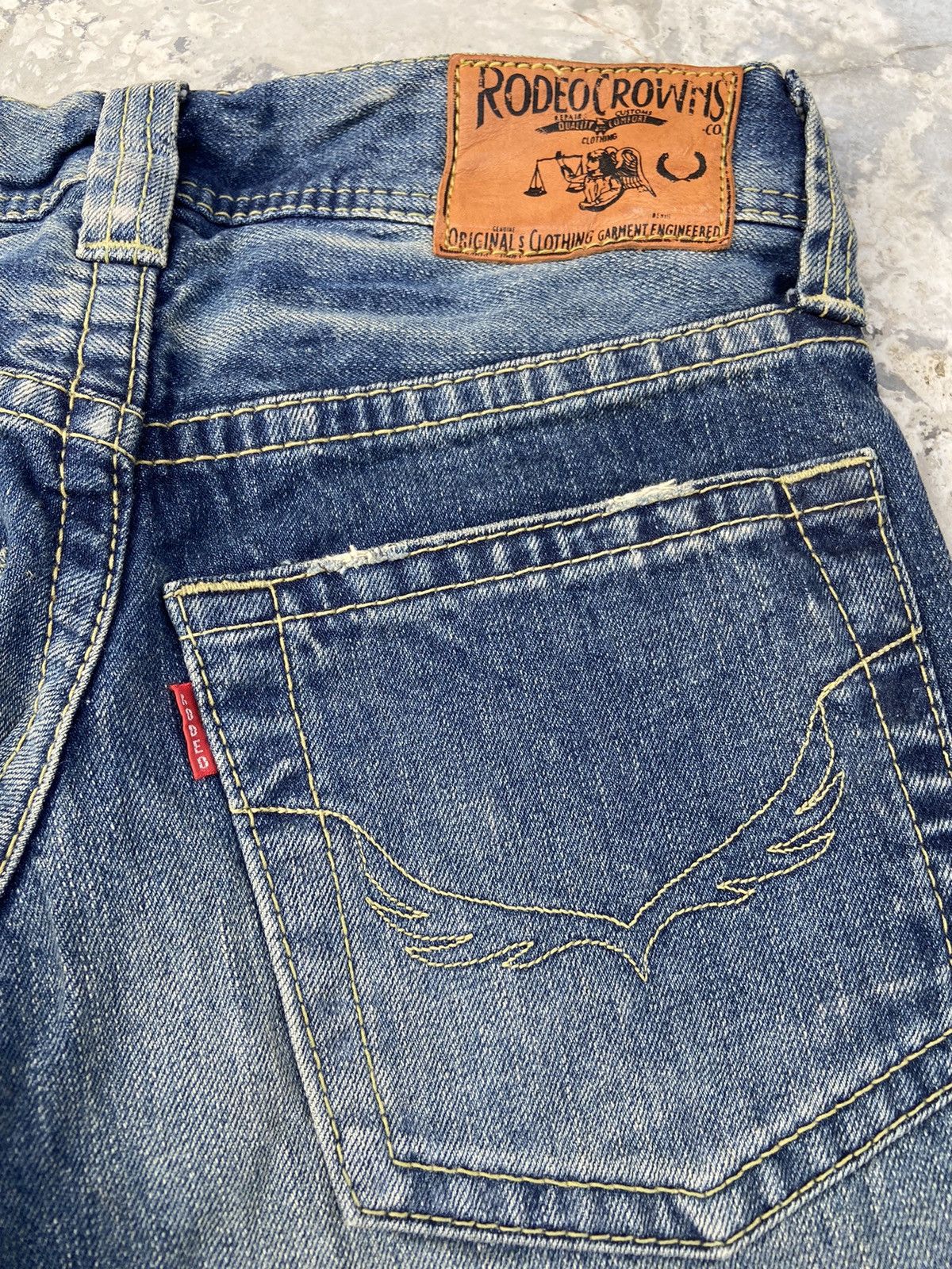 20471120 × Beauty Beast × Vintage Rodeo crown denim pants japan Size 26" / US 2 / IT 38 - 5 Thumbnail
