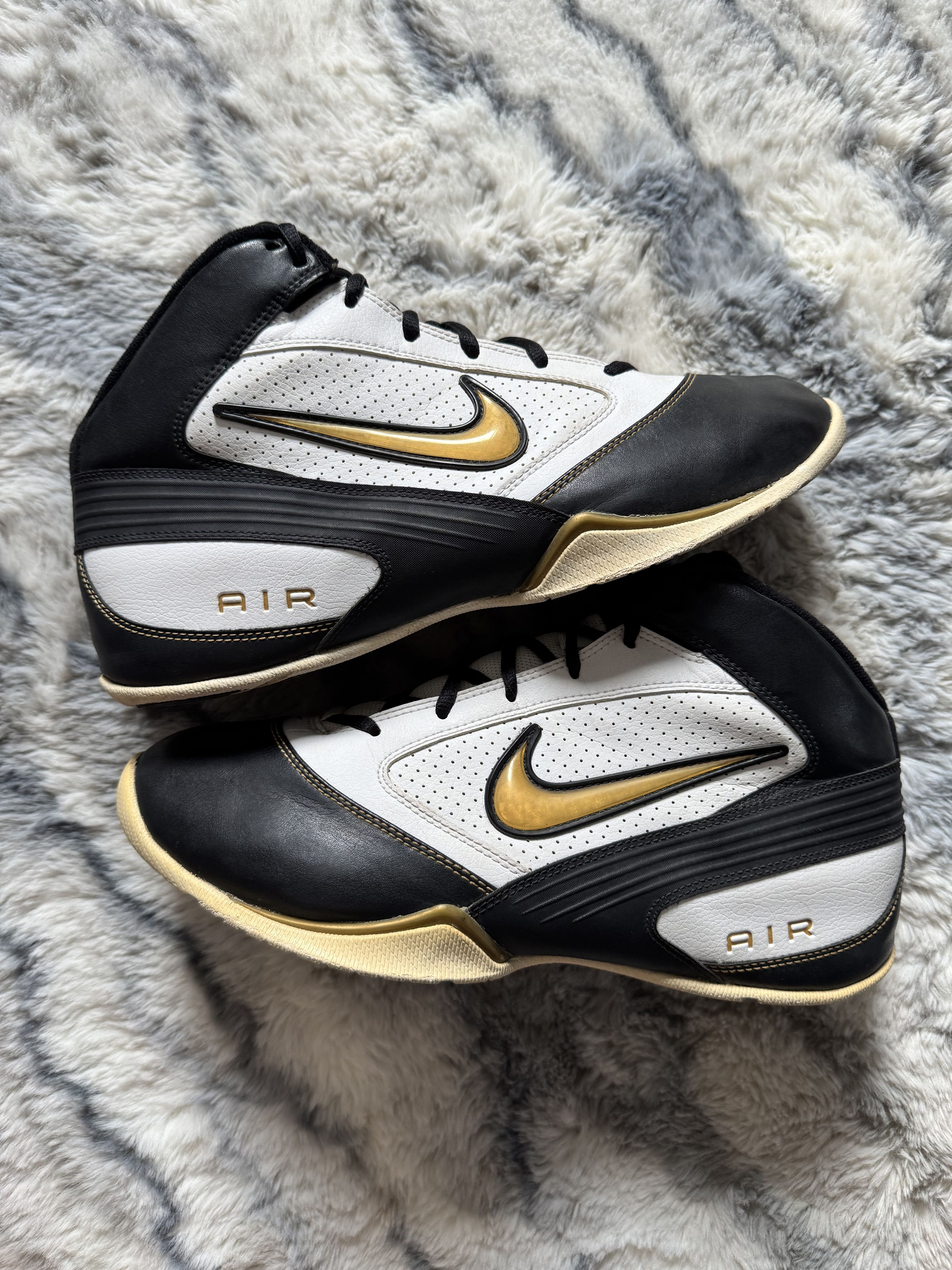 Nike Vintage Nike Air Flight Scorer Hi-Top Sneakers Size US 11 / EU 44 - 2 Thumbnail