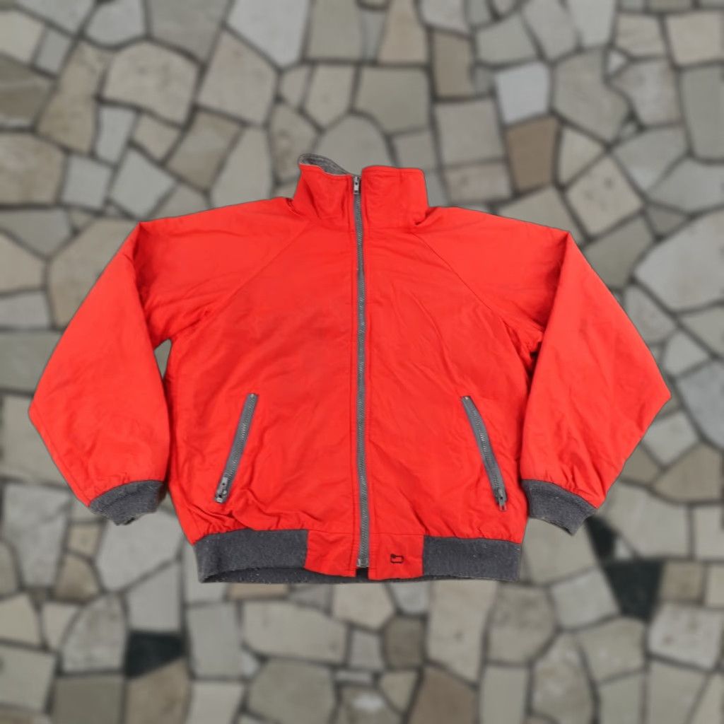 Vintage Vintage Woolrich Jacket Mens Medium Red Fleece Lined Windbreaker Zip Up Coat 90s Size US M / EU 48-50 / 2 - 1 Thumbnail