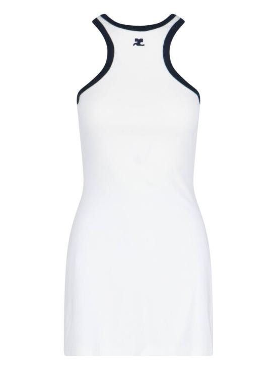 COURREGES Women Mid Skirts 125JRO577JS0203 0083 White