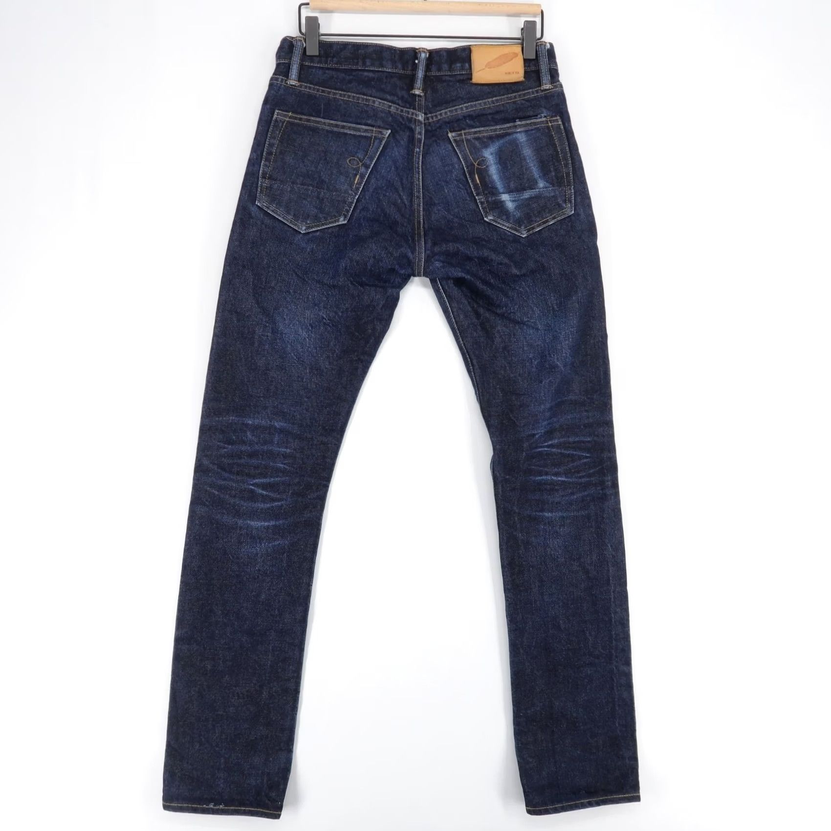 Rogue Territory Rogue Territory Jeans Slim Straight 29 Blue Selvedge Button Fly 5-Pocket Denim Mens Size US 29 - 6 Thumbnail