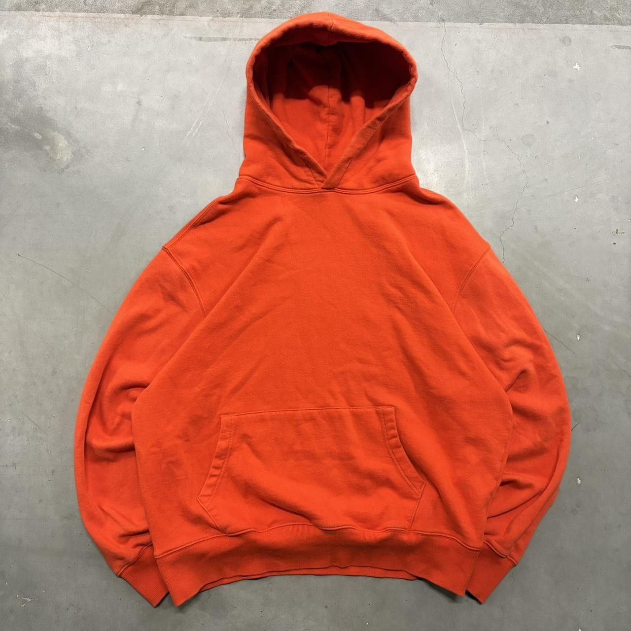 Old Navy Crazy Vintage Y2K/2000s Fiery Red Orange Old Navy Streetwear Oversized Hoodie! Size US L / EU 52-54 / 3 - 1 Thumbnail