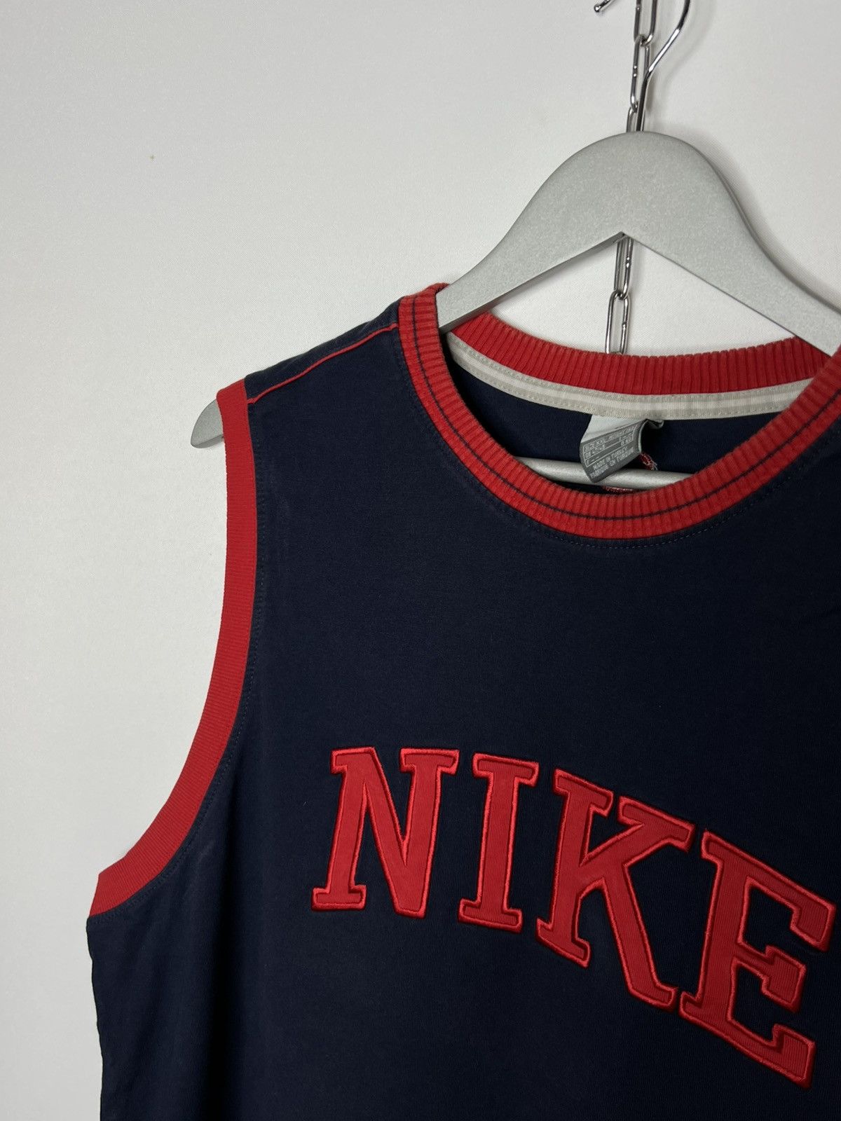 Nike Vintage Nike Big Logo Tee T-Shirt Vest Rare Size US XXL / EU 58 / 5 - 5 Thumbnail
