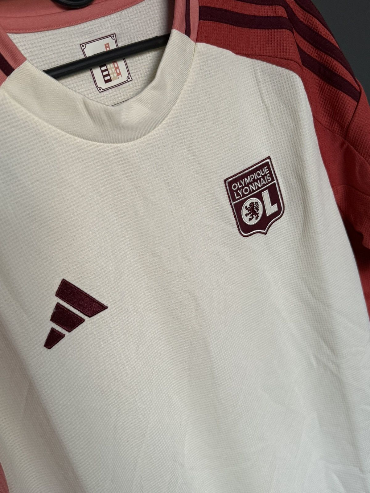 Adidas New Olympique Lyon 24/25 Third Football Jersey T-Shirt Size XL / US 12-14 / IT 48-50 - 3 Thumbnail