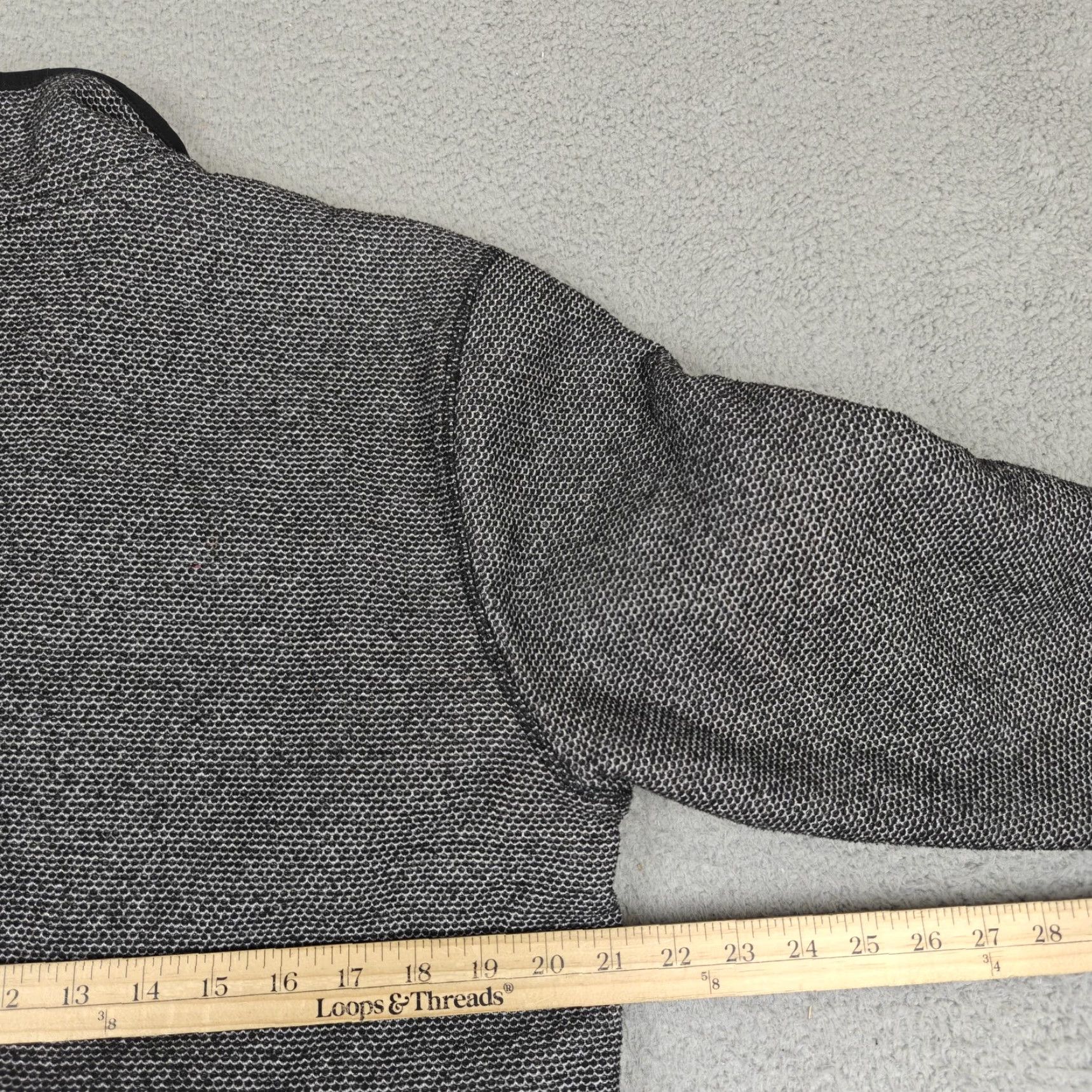 Orvis Orvis Sweater Mens Medium Gray Sherpa Lined 1/4 Zip Mock Neck Pullover Fleece Size US M / EU 48-50 / 2 - 6 Thumbnail