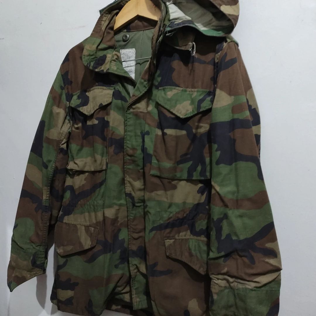 Other Vintage M-65 Field Jacket, Woodland Camo Size US M / EU 48-50 / 2 - 4 Thumbnail