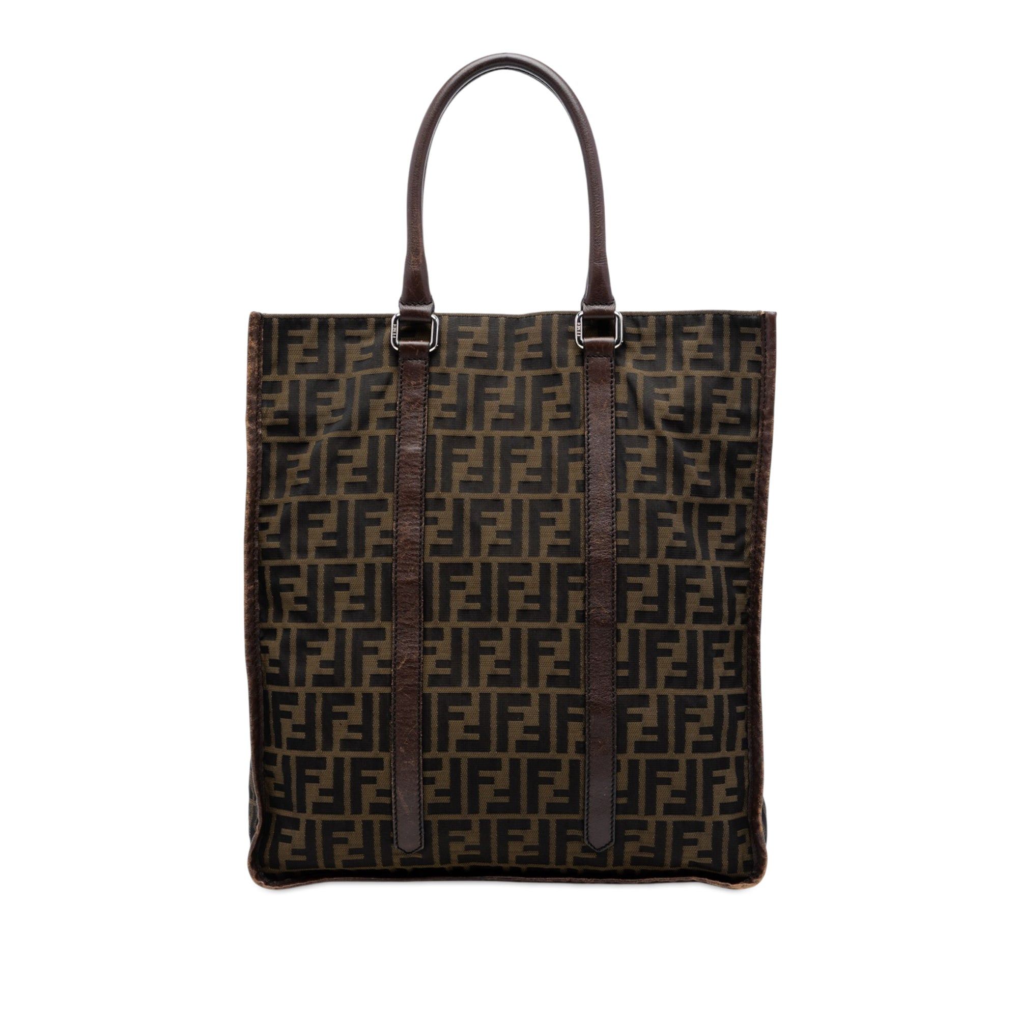 Fendi Zucca Canvas Vertical Tote Size ONE SIZE - 1 Thumbnail