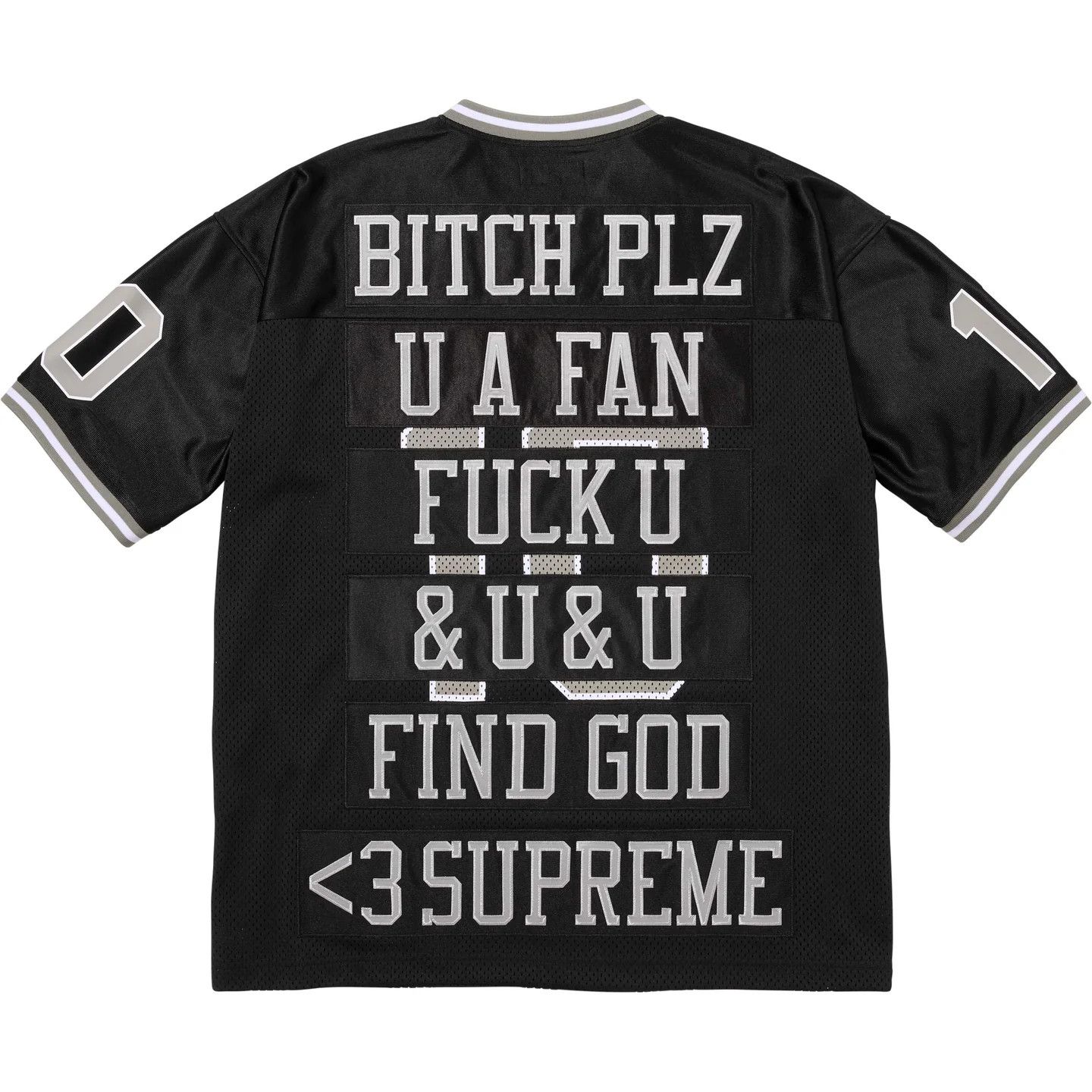 Supreme Supreme Find God Football Jersey Size US XL / EU 56 / 4 - 1 Thumbnail