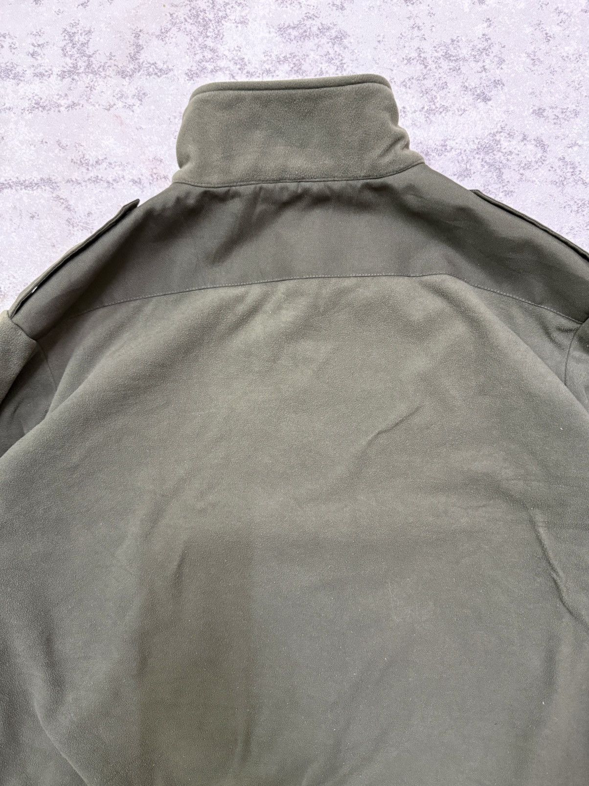 Japanese Brand DMB Product Olive Green Inspired Military Fleece Jacket Size US XL / EU 56 / 4 - 14 Thumbnail