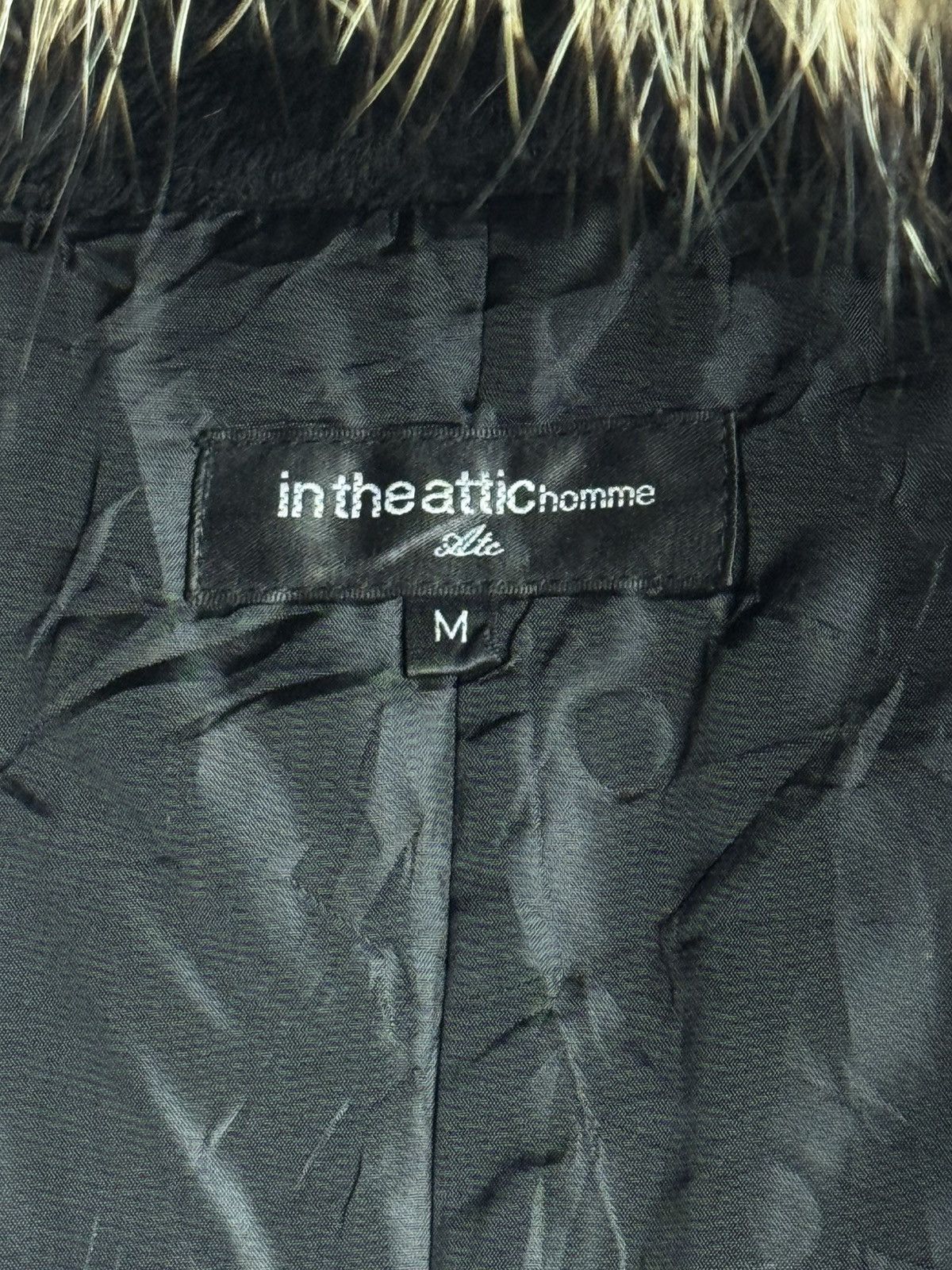 Le Grande Bleu (L.G.B.) INTHEATTIC FUR JACKET SEDITIONARIES PUNK STYLE Size US M / EU 48-50 / 2 - 7 Thumbnail