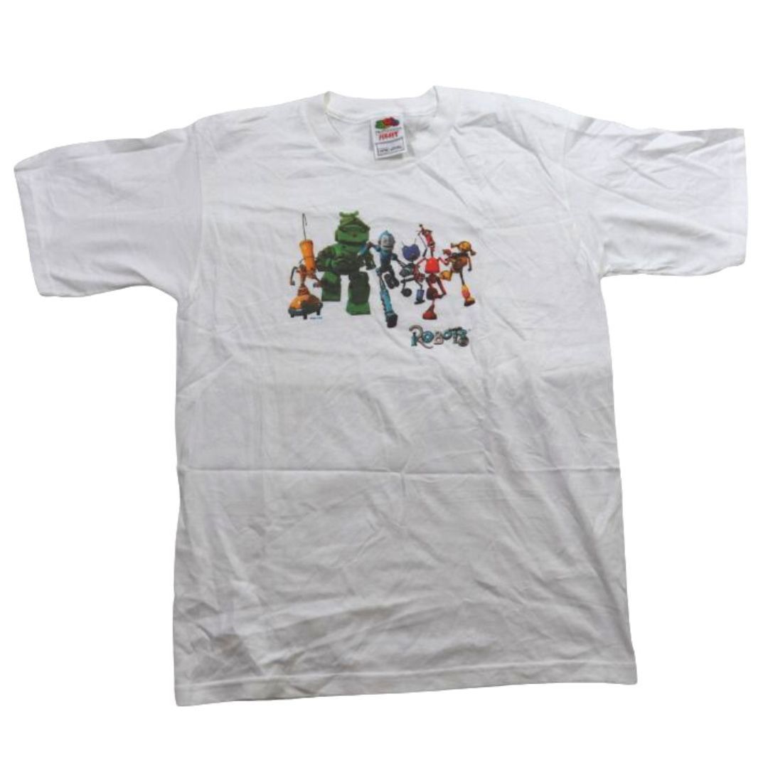 image of Vintage Robots Movie Tee Promo Merch (S), Women's (Size Small)