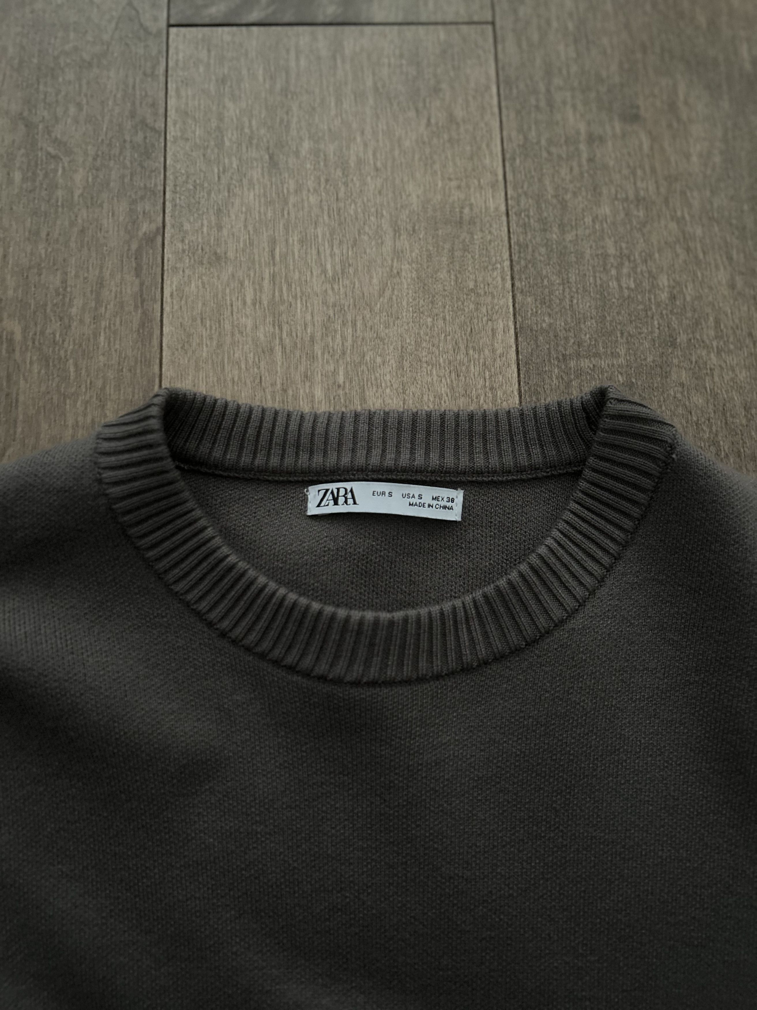 Zara Zara Beige Knit Sweater Size US S / EU 44-46 / 1 - 3 Thumbnail
