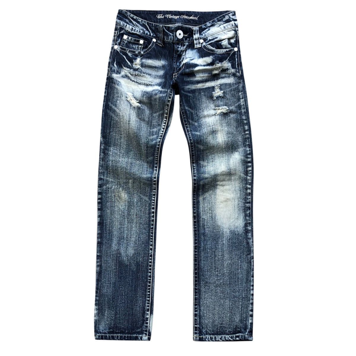 Tornado Mart Japanese THE VINTAGE STANDARD claw mark denim Size US 31 - 1 Thumbnail