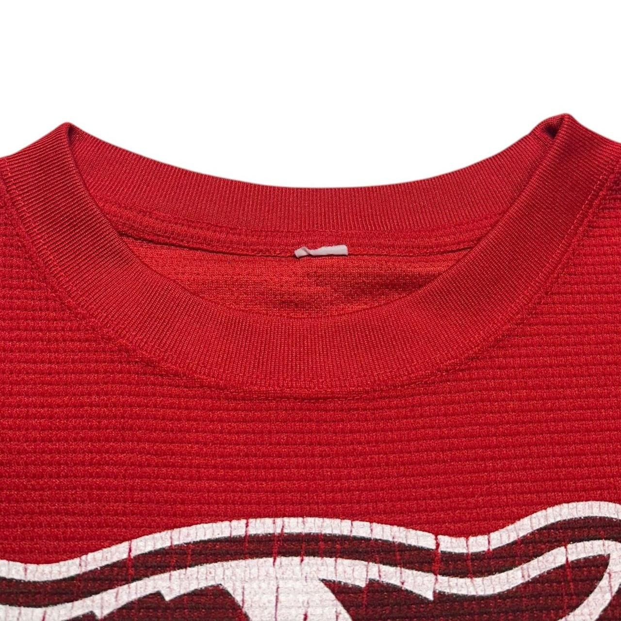 NCAA × Vintage Vintage University of Wisconsin Waffle Knit Long Sleeve Shir Size US L / EU 52-54 / 3 - 3 Thumbnail