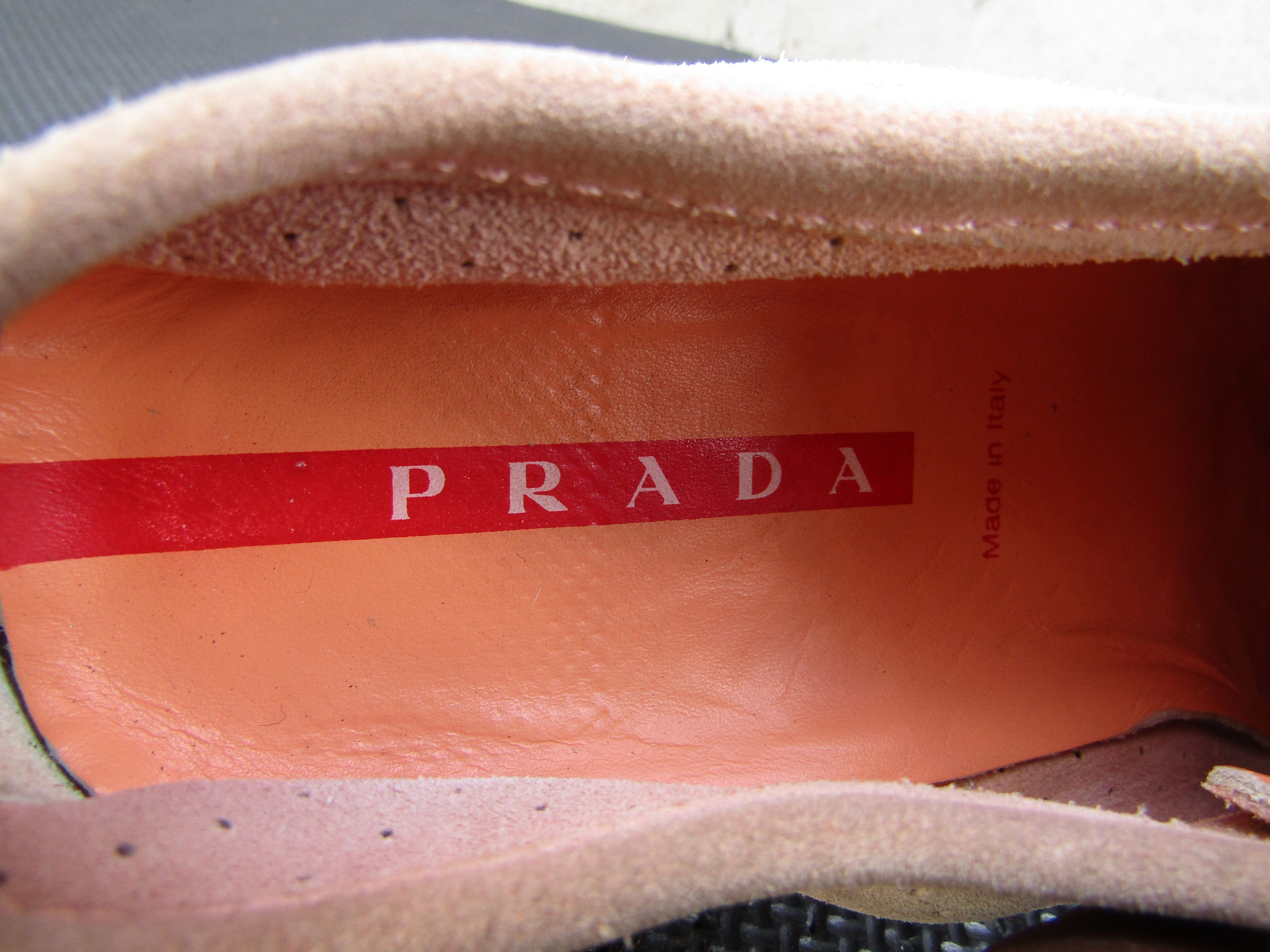 Prada Rare Prada Sport Trainers Lace Up Suede Size US 7.5 / IT 37.5 - 7 Thumbnail