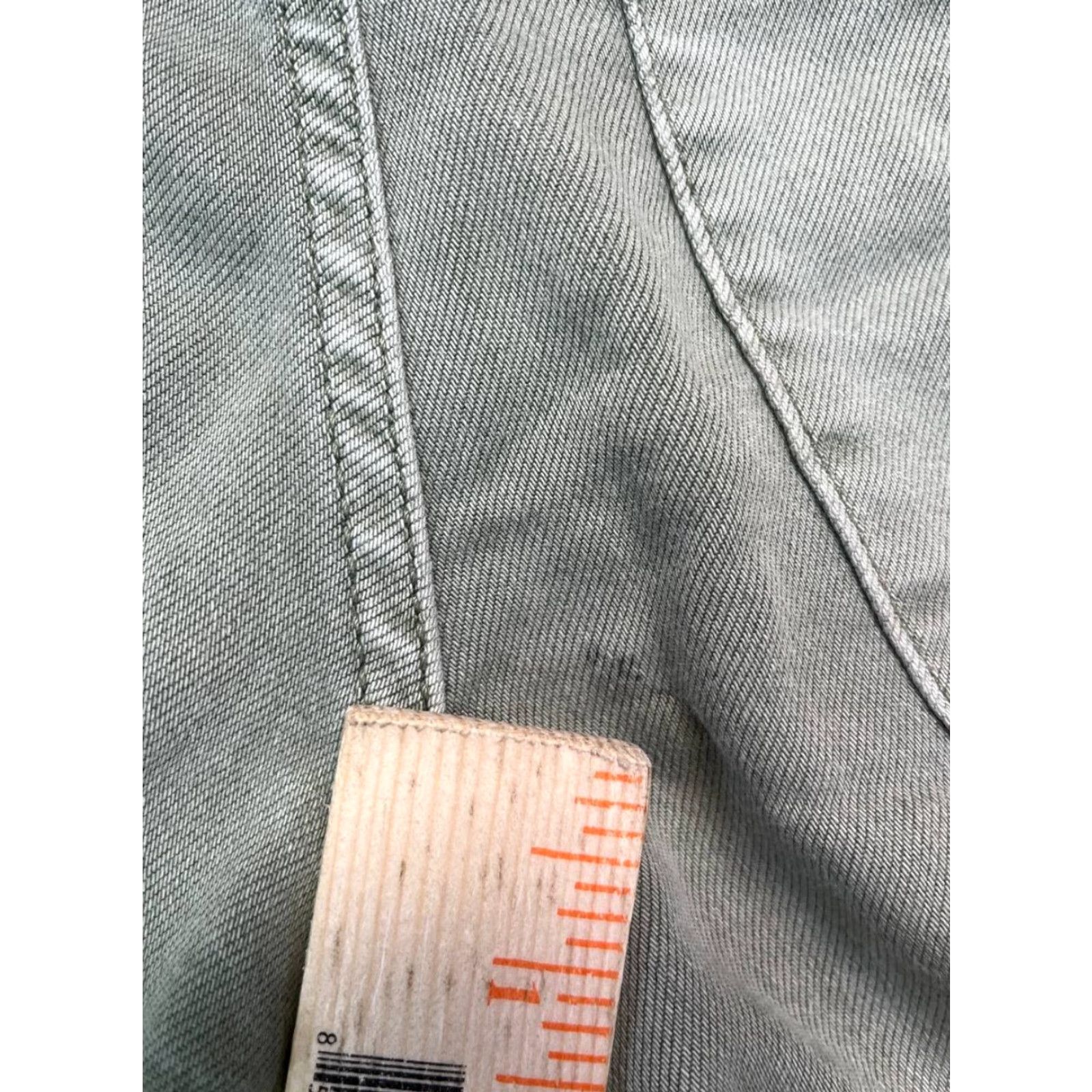 Mossimo Mossimo Denim Womens Mid-Rise Shorts Size 6-28 Green Rise Rolled Cuff Size 26" / US 2 / IT 38 - 7 Thumbnail