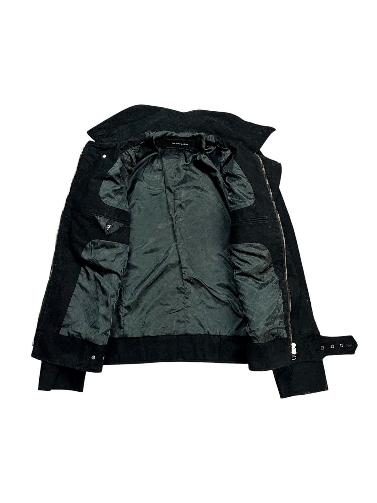 14th Addiction 2000s Maniac Works - Vkei Style Semi Velvet Jacket Size US M / EU 48-50 / 2 - 2 Thumbnail