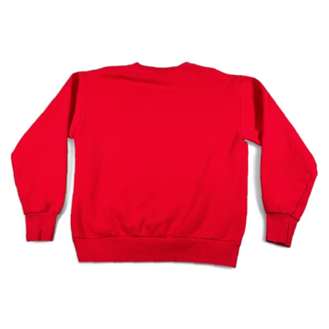 Delta VINTAGE Delta Scarecrow Sweater Shirt Adult SMALL Red 90s Halloween USA Made Crew Neck Men Mens - Size US S / EU 44-46 / 1 - 3 Thumbnail