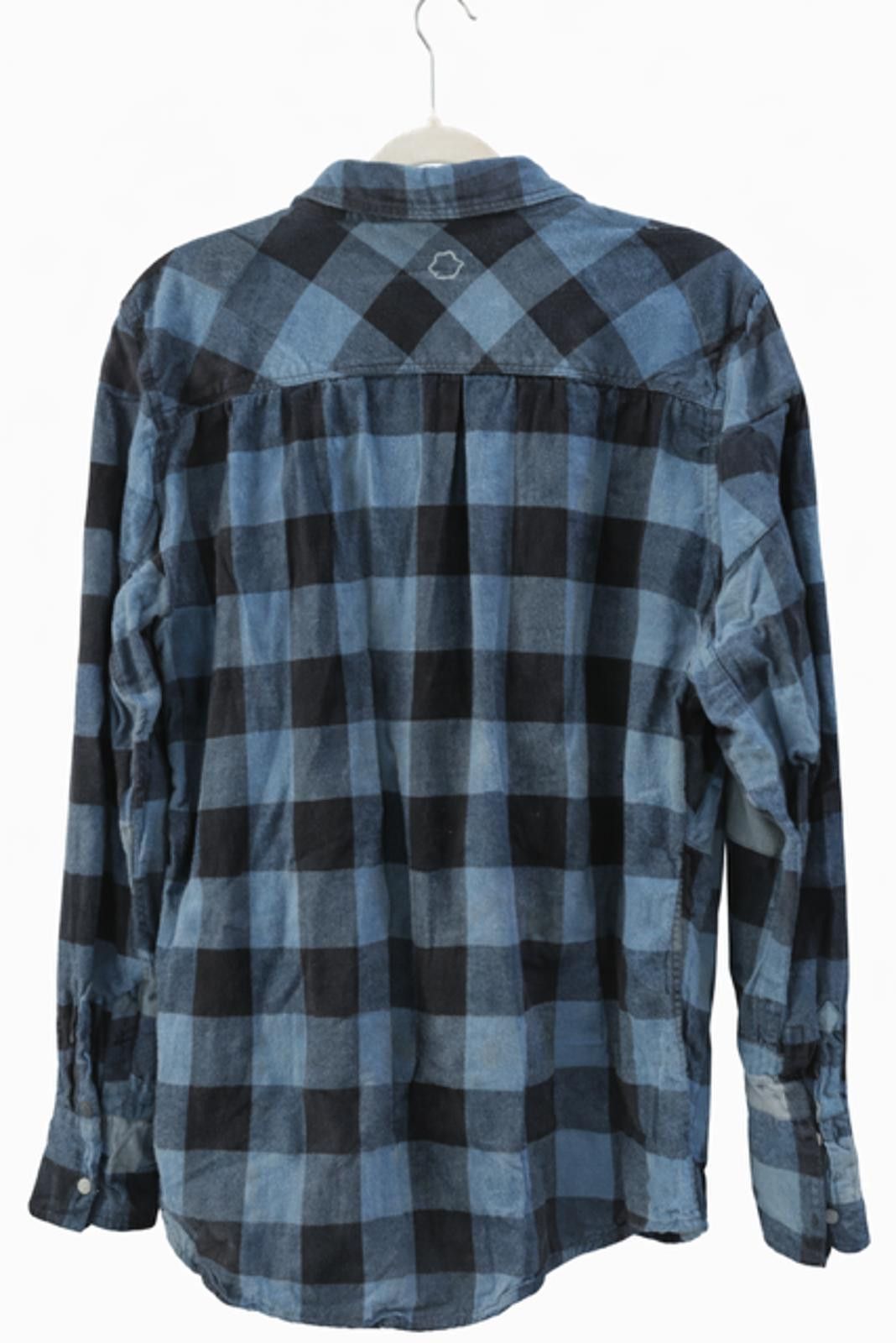 Other Magellan Classic Fit Blue Black Checkered Flannel Shirt 2XL Size US XXL / EU 58 / 5 - 3 Thumbnail
